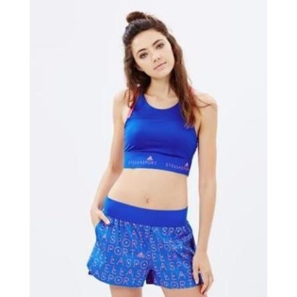 STELLASPORT x Adidas A08161 TRAINING WOVEN SHORTS  Bold Blue ( M ) - Picture 1 of 3
